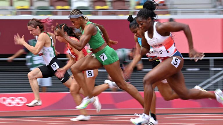Nigeria celebrates as men’s 4x100m relay team makes it to Oregon