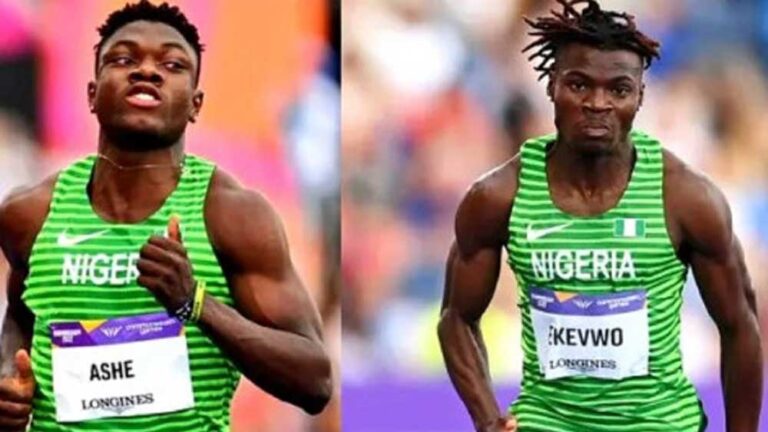Nigerians hopeful as Ashe, Ekevwo, Brume battle for 100m medals today